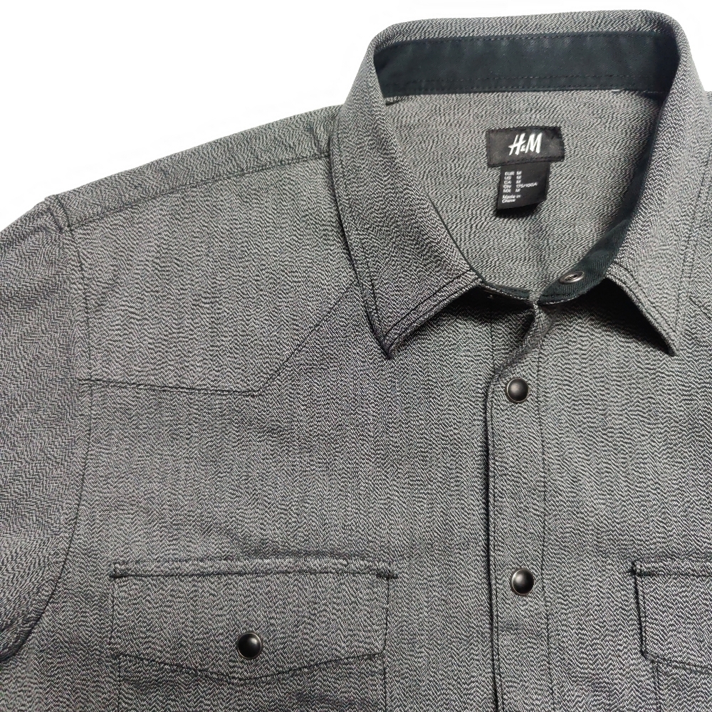 H&M Long Sleeve Button Down Shirt Men's Medium